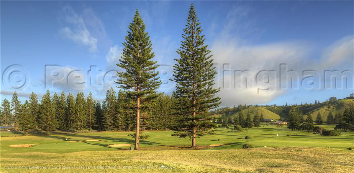 Peter Bellingham Photography Norfolk Island Golf Course T (PBH4 00 19020)